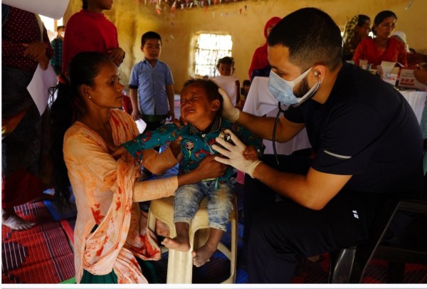 Free Medical camp in Remote Gauriya Naka